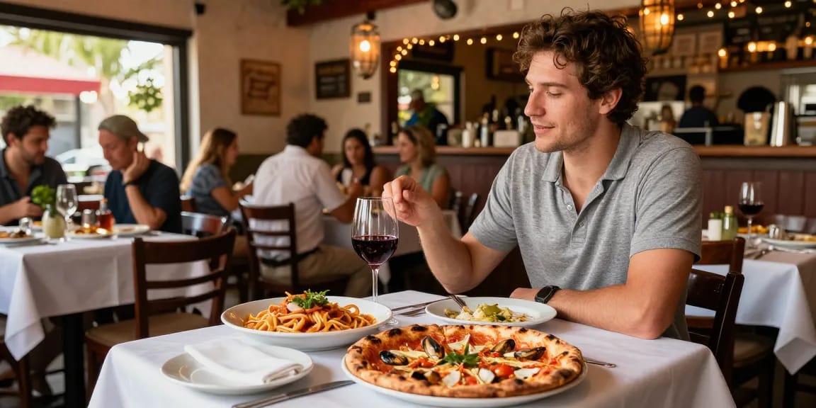 Expérience culinaire à Naples avec le lien lavowin, mettant en avant des plats italiens authentiques.