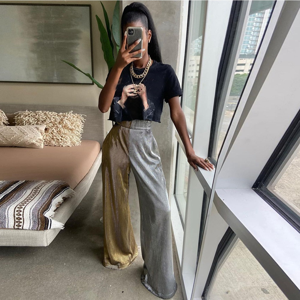 Flare Gabby trousers