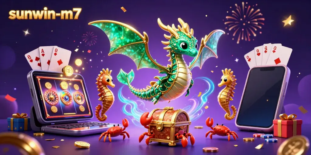 Engage with exciting gameplay at sunwin-m7 featuring vibrant slots and 3D characters.