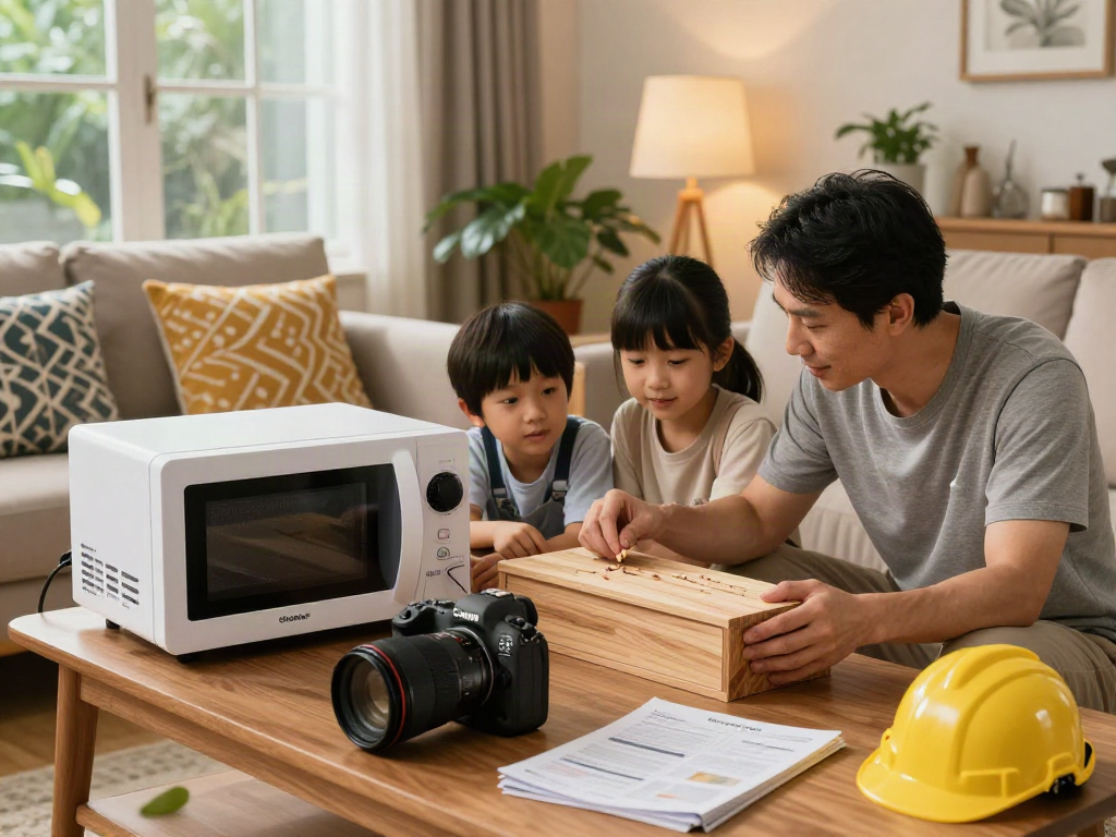 Traitement de bois avec Shashel® pour éliminer les insectes dans un salon familial.