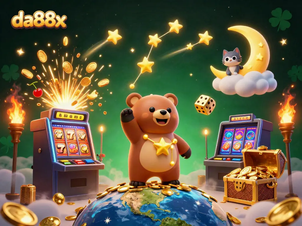 Experience the thrill of gambling with da88x, as fortune unfolds through coins and stellar characters.