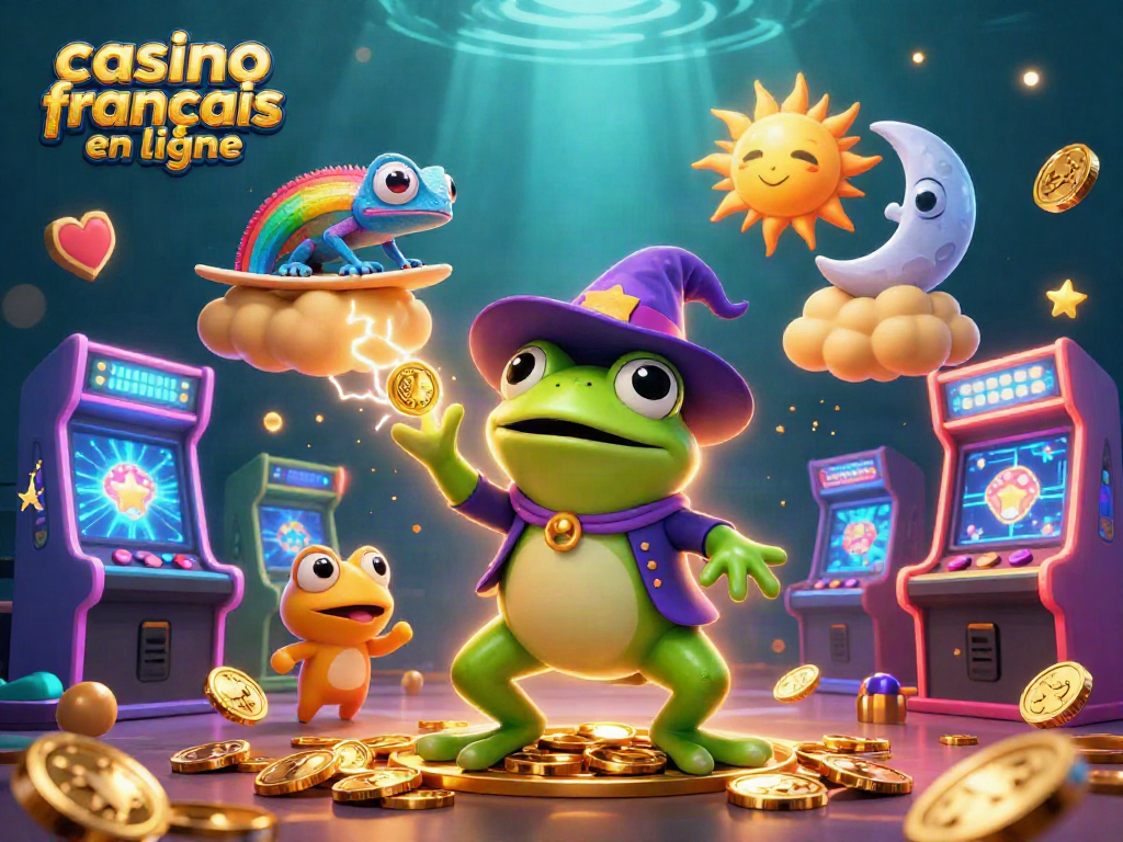 Découvrez le casino en ligne français avec des personnages ludiques et des éléments de jeu dynamiques.