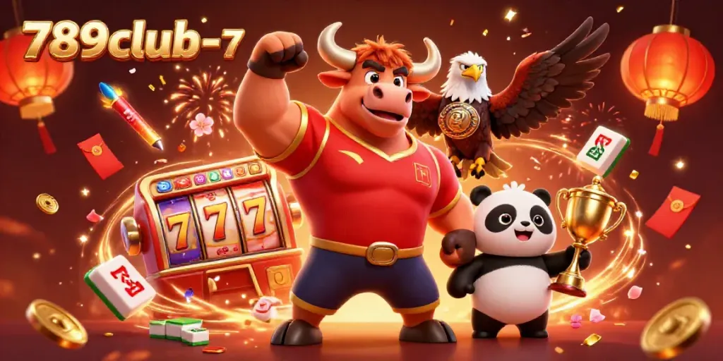 Engaging scene featuring 789club-m7 characters celebrating wins in a casino atmosphere