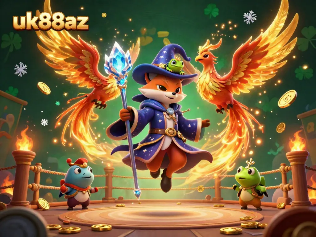 Experience the thrill of winning with uk88az in an enchanting casino world featuring mystic characters.