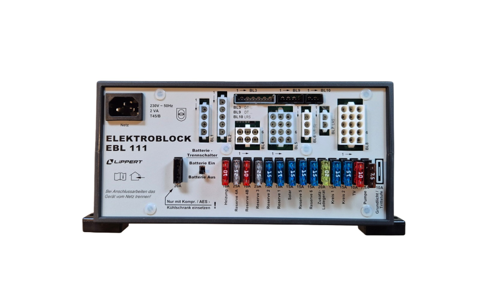 Pourquoi choisir un elektroblock ebl 99 pour votre système électrique de camping-car