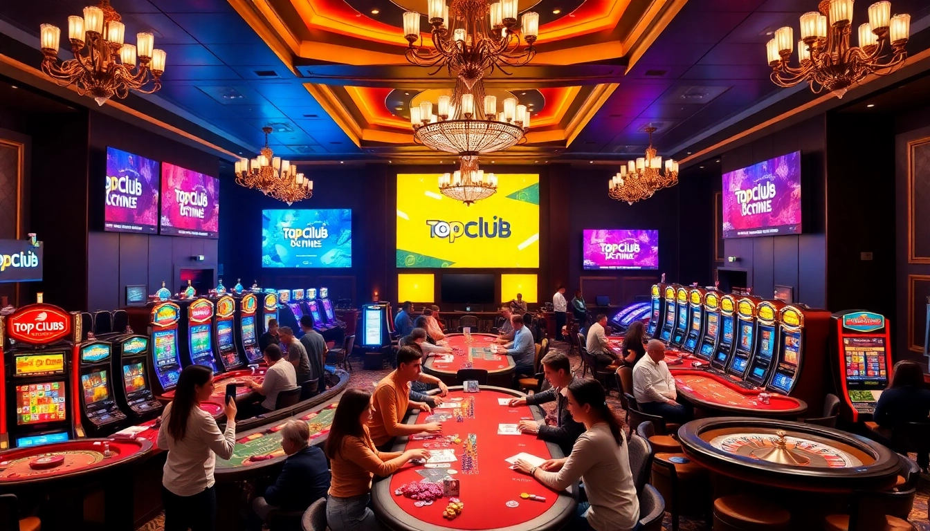 Gamble at https://topclub.site/ with exciting card games and vibrant slot machines.