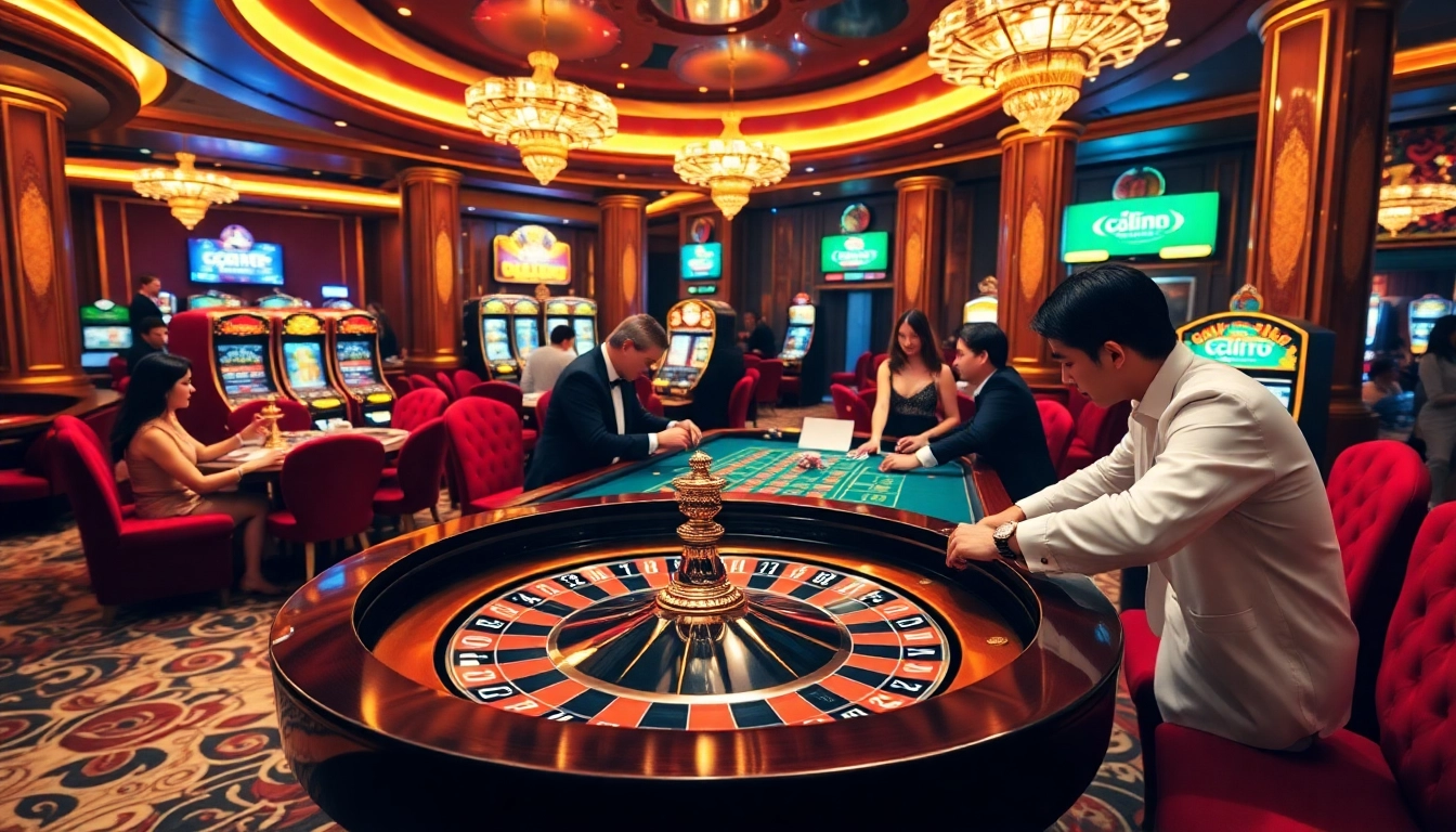 Experience thrilling gameplay at https://cwin.ru.com/ with exciting casino scenes featuring roulette and poker excitement.