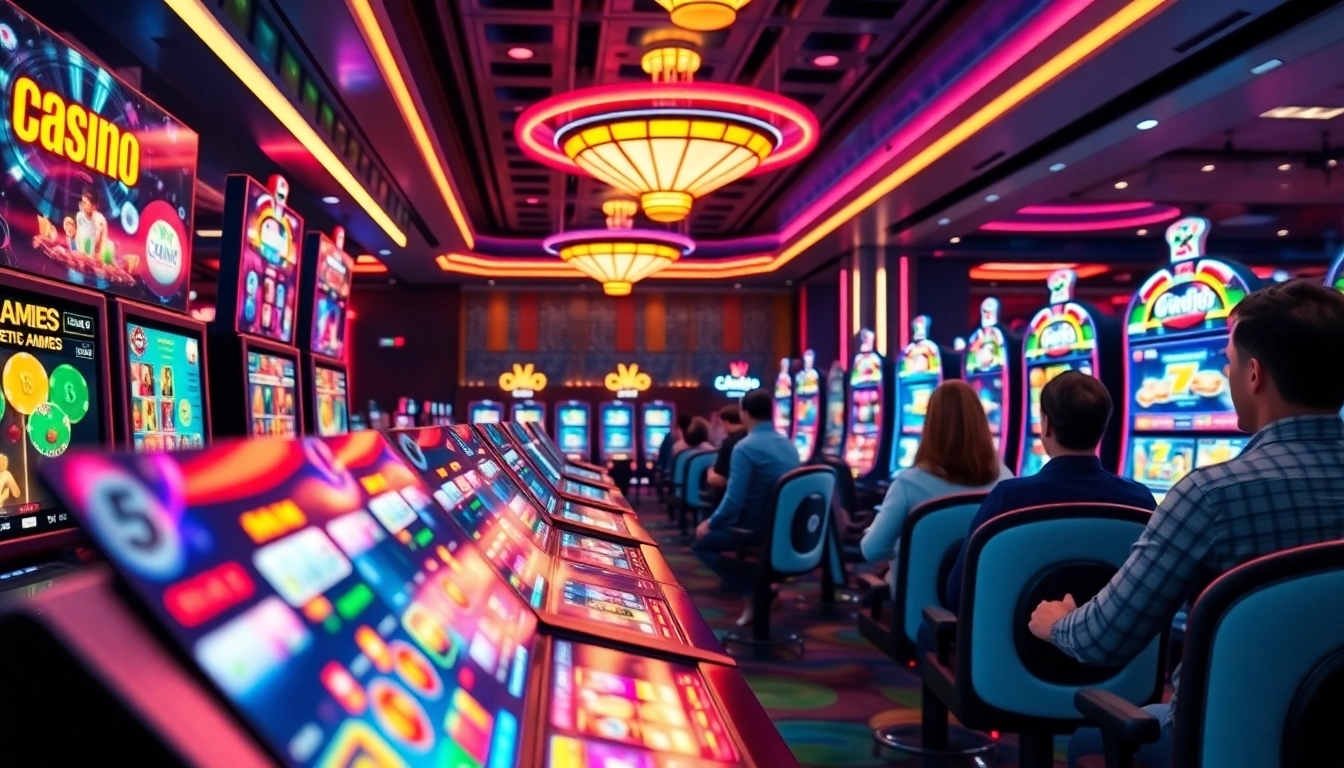 Découvrez les dernières tendances du nouveau casino en ligne 2026 avec une ambiance moderne et colorée.