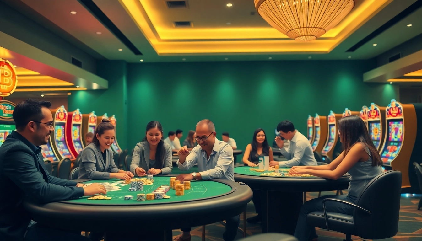 Gagnez dans les Bitcoin casinos avec des joueurs enthousiastes et des jeux immersifs.