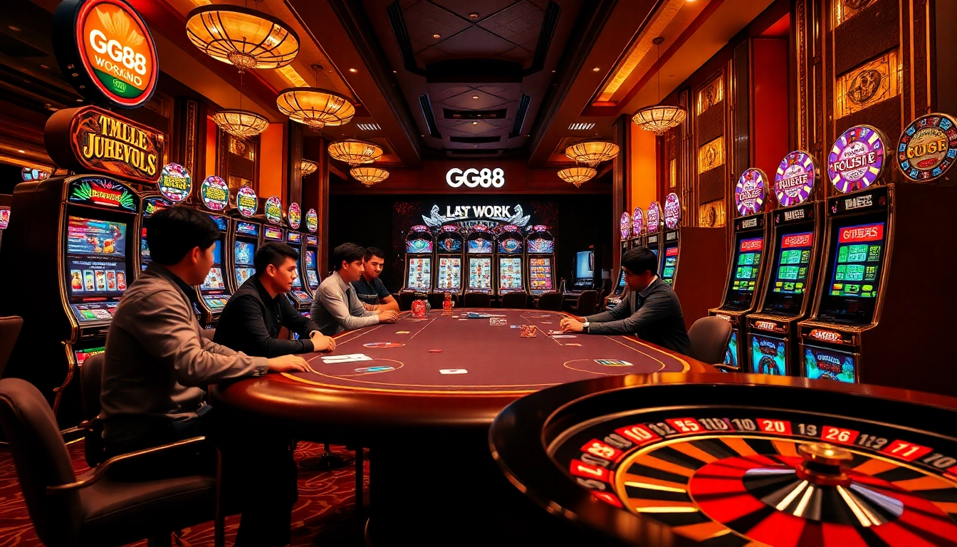 Engage in high-stakes gaming at GG88 WORK with luxurious poker and slot experiences.