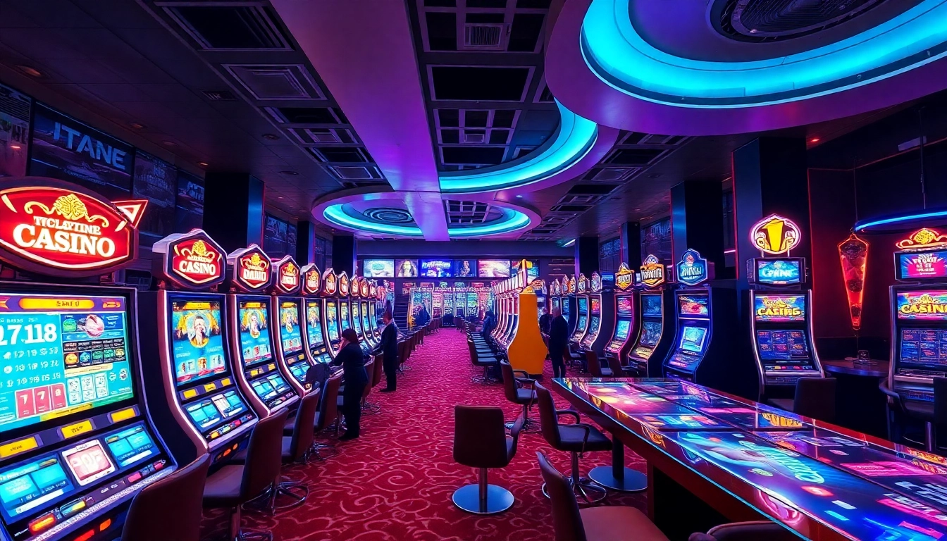 Jouer au nouveau casino en ligne 2026 avec des machines à sous modernes et des salles de jeux virtuelles.