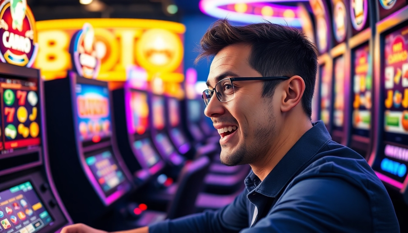 Jouez aux machines à sous en ligne sans dépôt avec passion dans un casino virtuel vibrant.