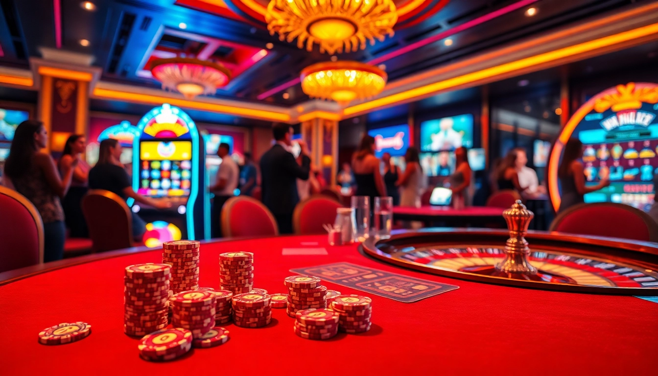 Des joueurs profitant de l'excitation des casinos crypto-monnaies autour d'une table de poker animée.