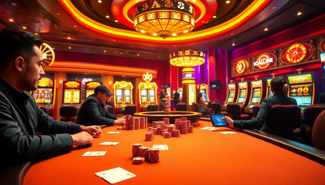 Experience the thrill of high-stakes poker and vibrant slot games at https://tr888.club/ with inviting casino ambiance.