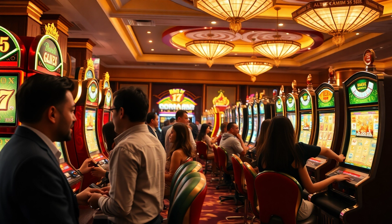 Découvrez le meilleur casino en ligne France avec une ambiance vivante et des machines à sous attrayantes.