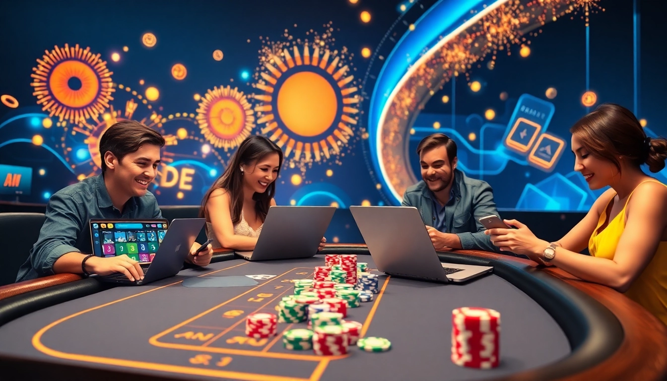Expérience immersive dans un casino en ligne France avec jeux interactifs et ambiance dynamique. related image