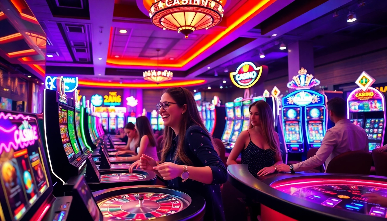 Jouez à des jeux passionnants dans un casino en ligne france rempli de couleurs et d'énergie. related image