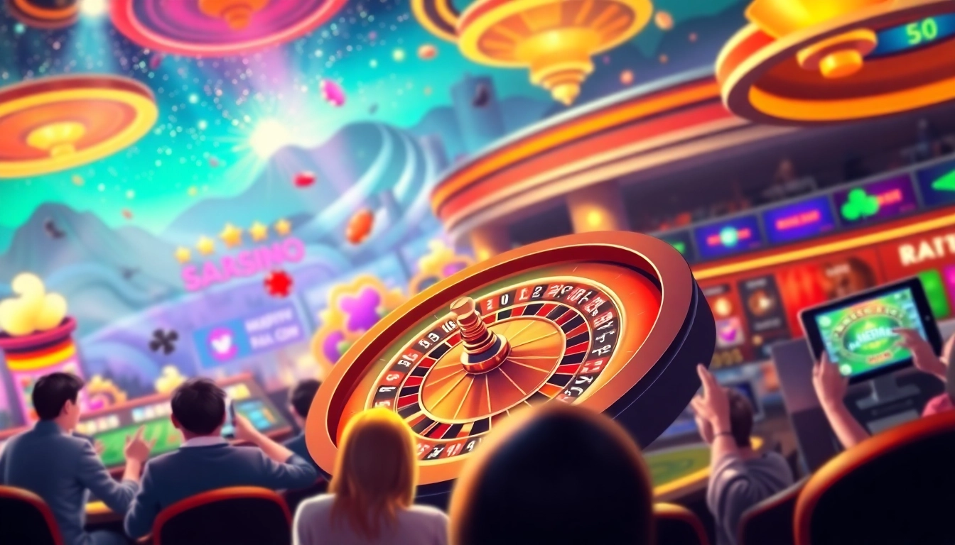 Jouez à casino en ligne france avec une expérience immersive et excitante dans un environnement virtuel coloré.