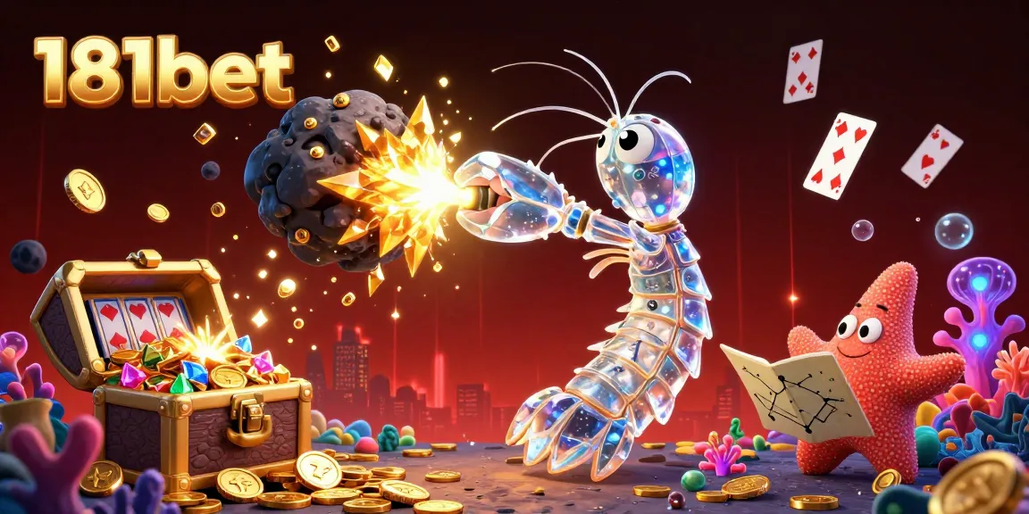 Engage with immersive 181bet gaming, featuring vibrant visuals of the galactic samurai and treasure in action.