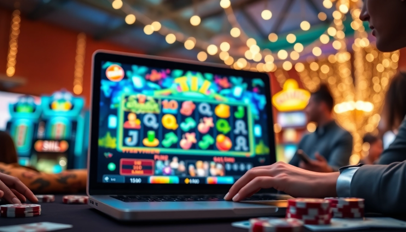 Découvrez les jeux captivants à casino en ligne france à travers un écran d'ordinateur.