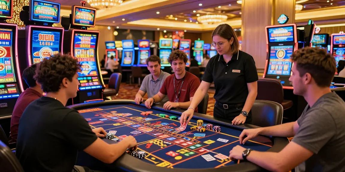 Joueurs au casino en ligne France découvrant des jeux palpitants et interactifs.