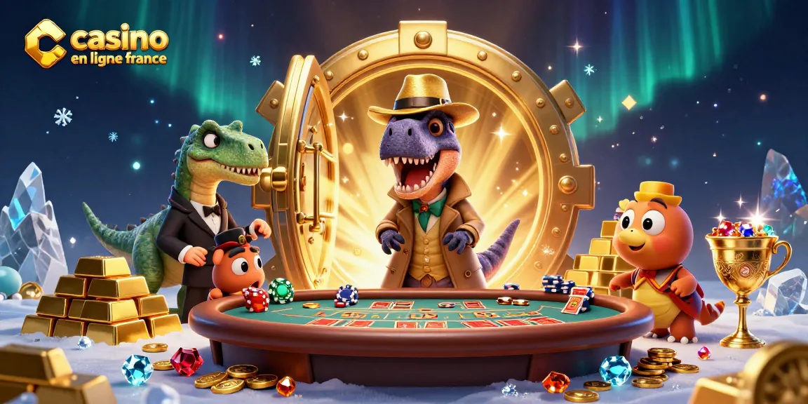 Profitez d'une expérience unique au casino en ligne France avec une scène dynamique de jeux animés.