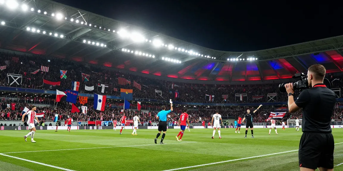 Matchs de la Ligue des Champions de l'UEFA avec des supporters engagés et des joueurs en action au stade