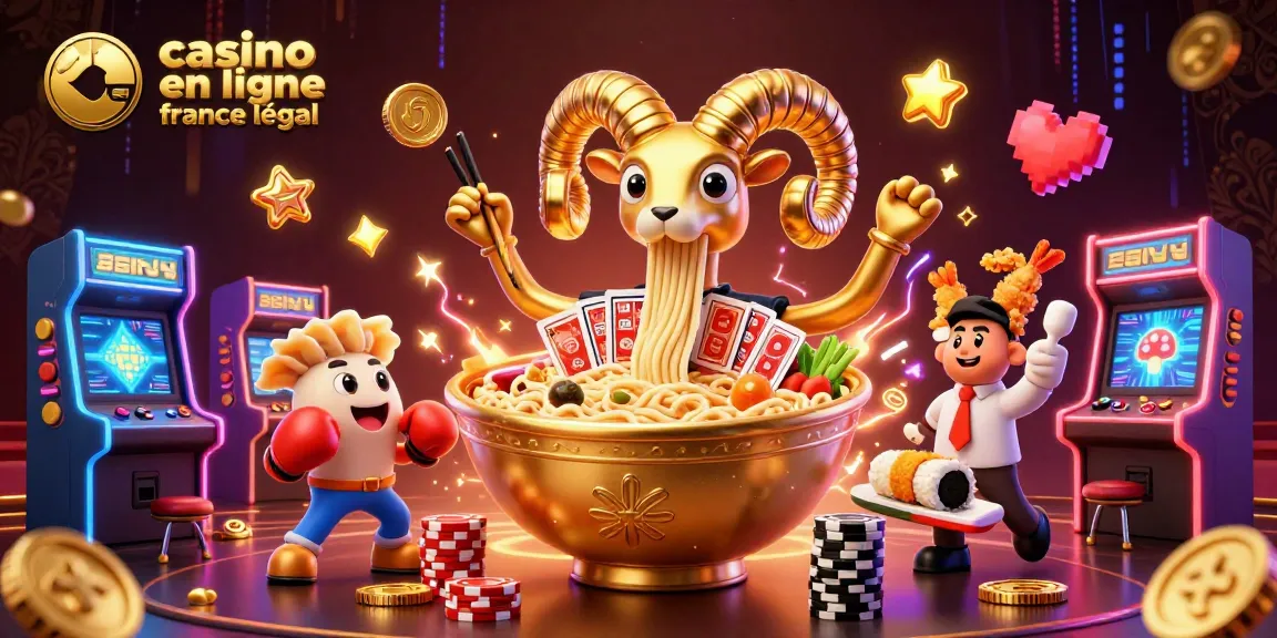 Jouer sur un casino en ligne France légal avec des personnages de jeux animés et des machines colorées.